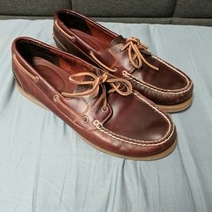 Timberland earthkeeper boat shoes. Real leather.